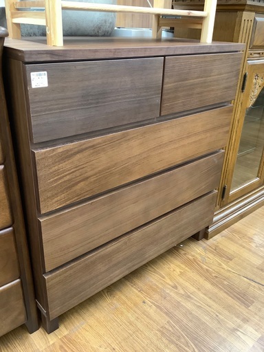 4段チェスト　無印良品　ブラウン　27,500円