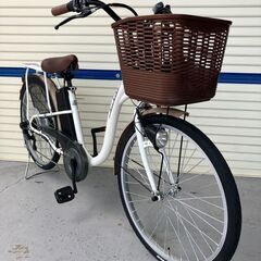 リサイクル自転車(2408-12) 電動アシスト自転車(Airbike) 7Ah 26インチ