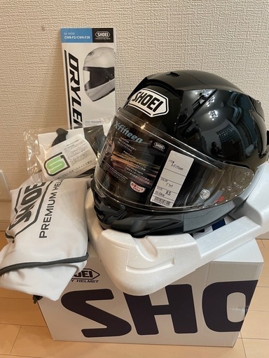 SHOEI　X-15　X-Fifteen ブラック XSサイズ 新品