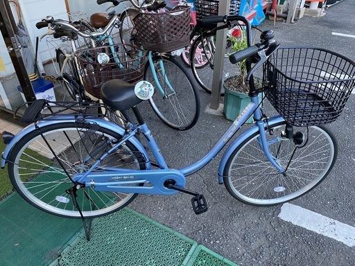 入荷【自転車】キレイ目 ママチャリ26インチ展示車【綺麗め自転車売ります買います！アールワン田川】