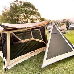【早期終了】ユニフレーム テント、タープ等 5点セット キャンプ 総額11万円以上
