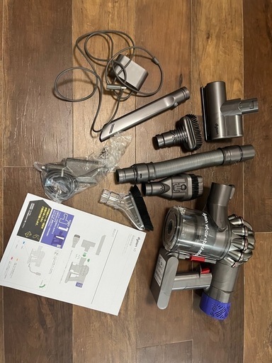 ダイソン v6 ダイソン dyson V6 trigger 作動良好 分解清掃済み