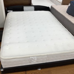 ダブルベッド ロータイプ Nスリープマットレス付 16,500円