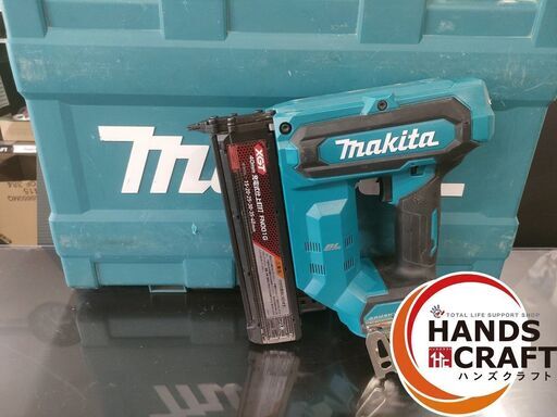 【中古】 マキタ makita 40Vmax 40mm充電式仕上釘打 FN001G (本体のみ) 中古 ※本体のみ　ケース付き 充電式仕上釘打