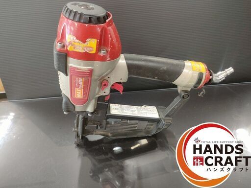 【中古】MAX マックス TA-557F AIR NAILER エアネイラー 釘打機 電動工具 エア工具