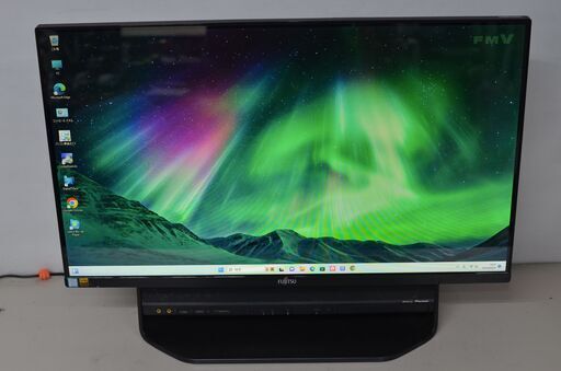 中古訳あり一体型パソコン 富士通 FH90/B2 Windows11 core i7-7700HQ/爆速SSD512GB/メモリ8GB/27インチ/webカメラ/ブルーレイ/テレビ機能