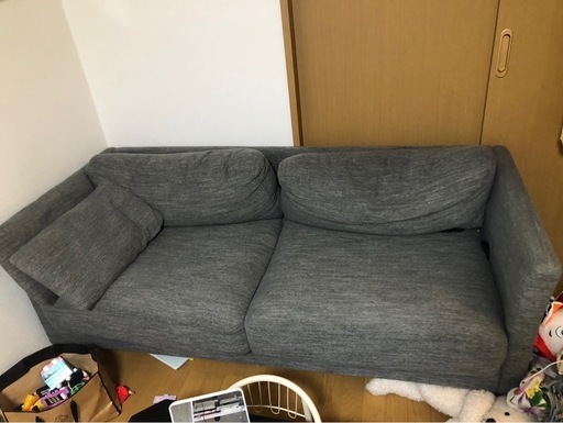 ソファ/3人掛け/ニトリ/値段交渉受け付けます/9月11日まで