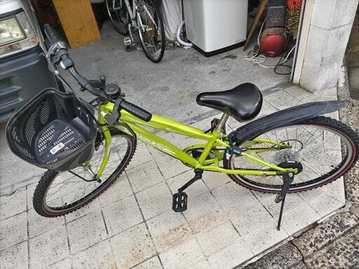 【引取先決まりました！】 子供用 自転車 シマノ 6段変速 マウンテンバイク 24インチ