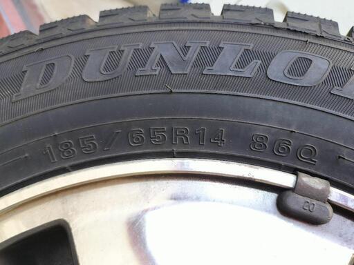 9月16日迄スタッドレスホイールセット4本 14インチ バリ山 モビリオスパイク 9月16日迄スタッドレスホイールセット4本 14インチ バリ山 モビリオ