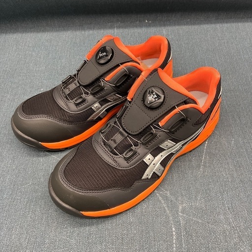 366 未使用 安全靴 26.0cm asics WINJOB CP209 BOA ファントム×シルバー
