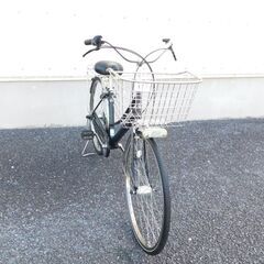 中古自転車多数販売中!　安い自転車は大丈夫？という方　是非ご来店ください!　HAMBURG　シティサイクル　26インチ　ブラック　内装3段　オートライト　点灯リヤリフレクター装備　お買い物に便利!!　売れてます!　早い者勝ち!　外観状態は全体的に極めて良好と思います!　m45