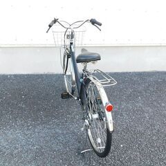 中古自転車多数販売中!　安い自転車は大丈夫？という方　是非ご来店ください!　HAMBURG　シティサイクル　26インチ　ブラック　内装3段　オートライト　点灯リヤリフレクター装備　お買い物に便利!!　売れてます!　早い者勝ち!　外観状態は全体的に極めて良好と思います!　m45