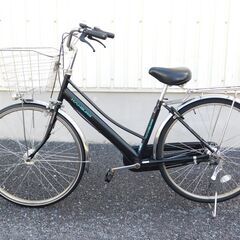 中古自転車多数販売中!　安い自転車は大丈夫？という方　是非ご来店ください!　HAMBURG　シティサイクル　26インチ　ブラック　内装3段　オートライト　点灯リヤリフレクター装備　お買い物に便利!!　売れてます!　早い者勝ち!　外観状態は全体的に極めて良好と思います!　m45