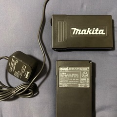 マキタ　純正　薄型バッテリー×2 アダプタ×1