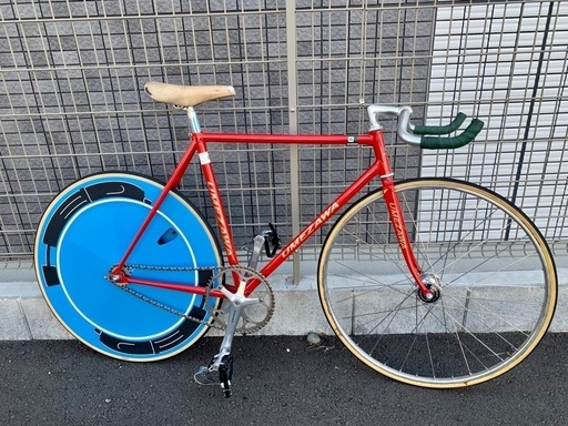 Umezawa NJS ウメザワ　競輪　フレーム　ピストバイク　完成車