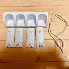 Wii リモコン 充電器 4台同時充電