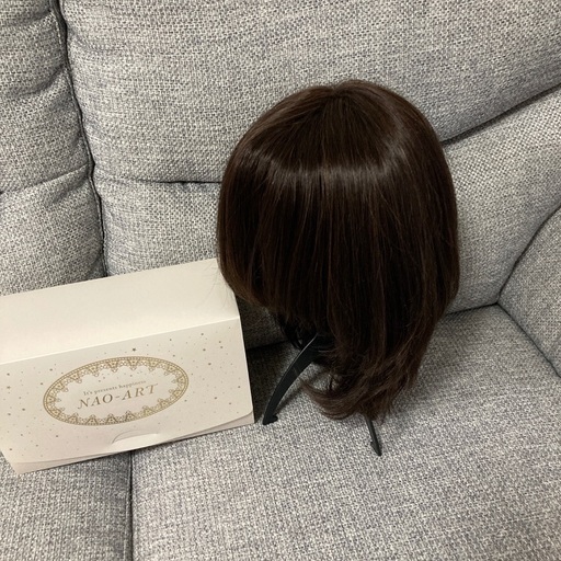 医療用ウィッグ　一回短時間試着のみ