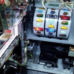 【決まりました】コイン不要機付き　初代　ブラックラグーン 実機　パチンコ　スロット　パチスロ　