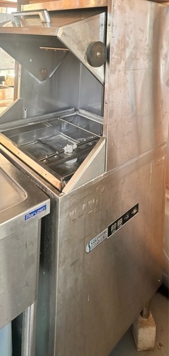 業務用ハッチ式食器洗浄機 100V仕様　別途料金にて配達・設置可能