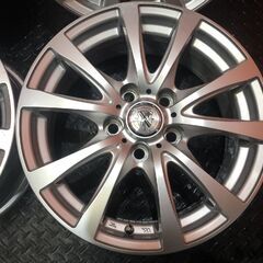 T.R.G 社外ホイール 16インチ 4本 6.5J5HPCD114.3+39 トヨタ純正ナット必須