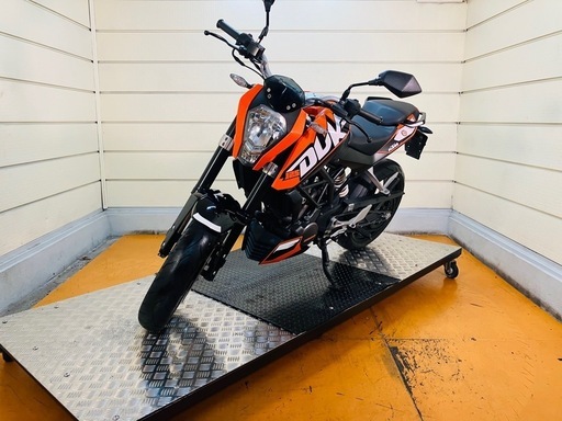 15196km  ★始動動画あり★ KTM  125デューク  JGA  小型