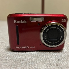 【美品】Kodak PIXPRO FZ43 RED コンパクトデ...