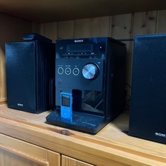 SONY CDコンポ デッキ スピーカー