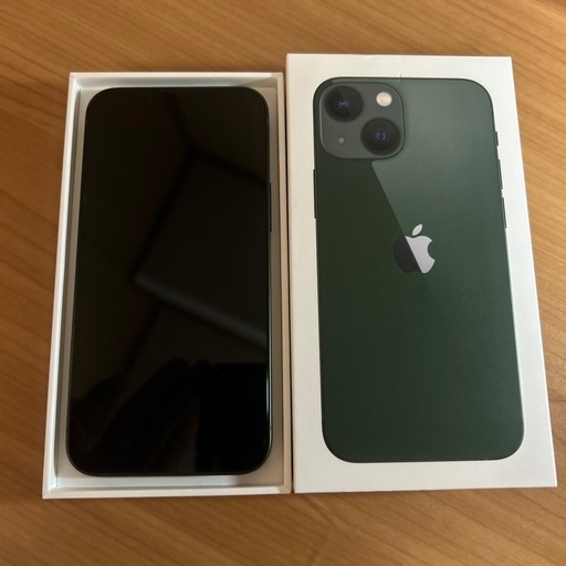 新品　iPhone13mini 128G Green バッテリー100% SIMフリー