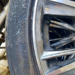 ホイールタイヤ4本セット. 225/40zr18