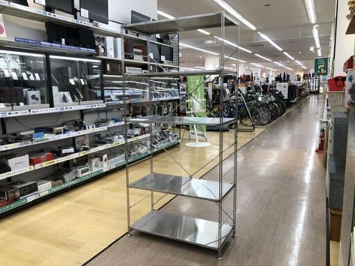 【トレファク イオンモール常滑店】無印良品の5段ステンレスユニットシェルフが入荷しました！！
