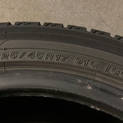 ヨコハマ ice GUARD iG60 225/45R17 2020年製 スタッドレスタイヤ 4本