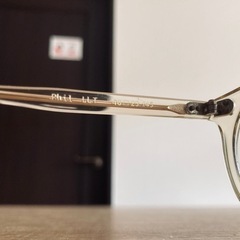 【EVEVAN /アイヴァン】  Phil LLT クリアフレーム眼鏡 ボストン型