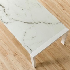 ニトリセンターテーブル ガラスエスペルト120 