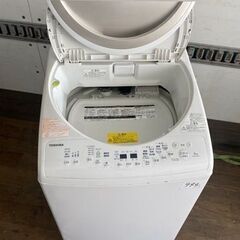 NO 444 🌈福岡市内配送設置無料✨🌈 AW-9V5-N 縦型洗濯乾燥機 サテンゴールド [洗濯9.0kg /乾燥4.5kg /ヒーター乾燥(排気タイプ) /上開き]