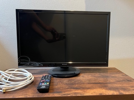 液晶テレビ 　SHARP(シャープ)  24インチ　【お取引中】