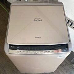 NO 441 🌈福岡市内配送設置無料✨🌈　日立 HITACHI ビートウォッシュ 洗濯乾燥機 （10kg） シャンパン BW-DV100A N