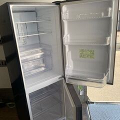 NO 439 🌈福岡市内配送設置無料✨🌈　シャープ SHARP プラズマクラスター冷蔵庫 （271L・右開き） ブラウン系/ダークウッド SJ-PD27A-T