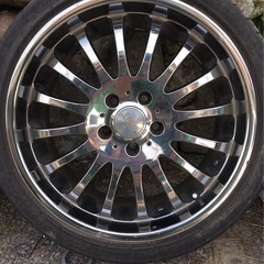 終了です。18インチENKEI Tecno Mortor Works