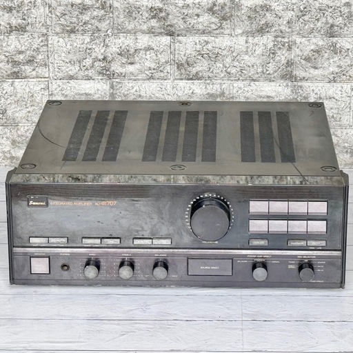 ジャンク品 SANSUI プリメインアンプ AU-α707
