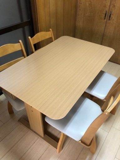 決まりました。ダイニングテーブル　セット　引き取り限定