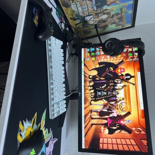 父の背中モデルゲーミングpc画像にてスペック記載