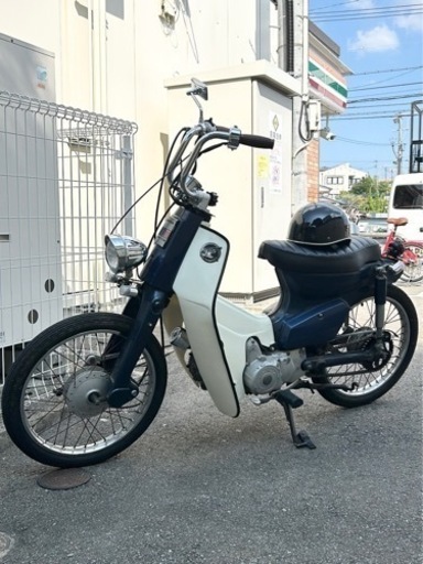 スーパーカブ　カスタム　C50 セル付き4速　キャブ車