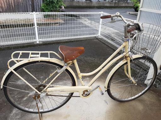 自転車☆ブリジストン☆後輪パンク