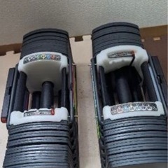 可変式ダンベル　とホームジムセット(ベンチと黒マットも)