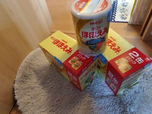 meiji ほほえみ 計5缶