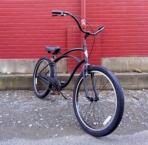 【完売品】自転車 ELECTRA CRUISER-1 マットブラック エレクトラ ビーチクルーザー 26インチ