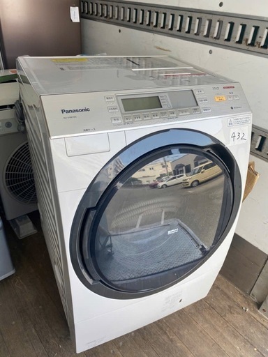 NO 432  福岡市内配送設置無料✨  NA-VX8700L-W ドラム式洗濯乾燥機 クリスタルホワイト [洗濯11.0kg /乾燥6.0kg /ヒートポンプ乾燥 /左開き]