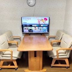 【譲渡先決定しました】ダイニング5点セット 