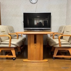 【譲渡先決定しました】ダイニング5点セット 