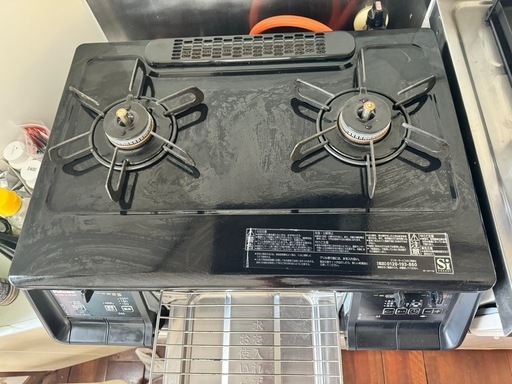 値段交渉可　ガスコンロ everychef IC-735WA-L パロマ